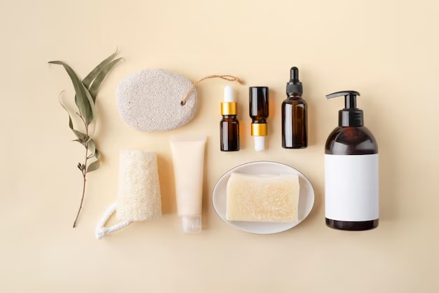 Cosmetic products with citric acid