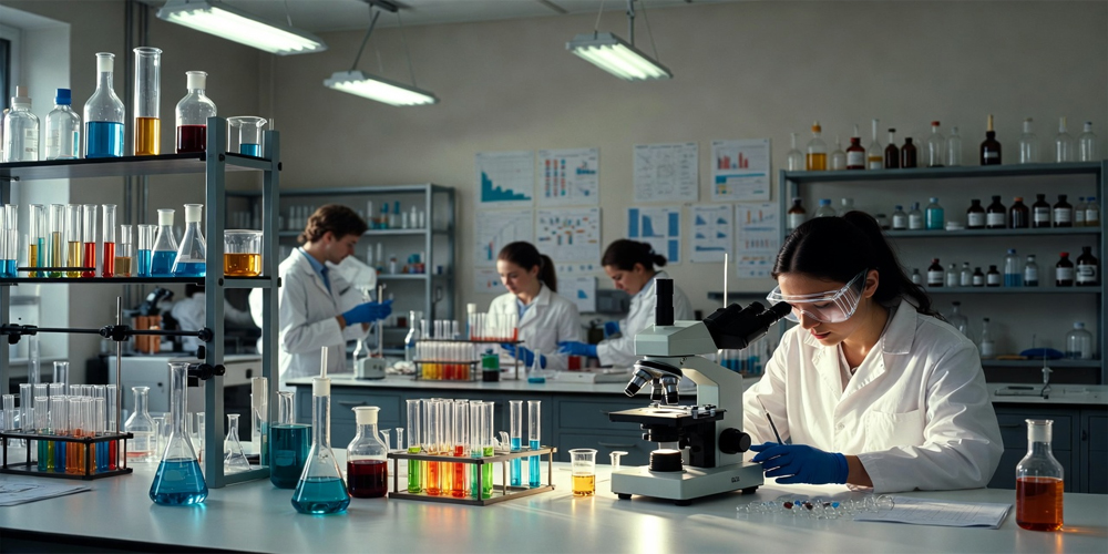 Quality Testing Laboratory for Citric Acid